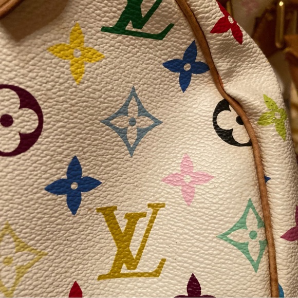 Authentic vintage Louis Vuitton Takashi Murakami Rainbow Monogram Speedy 30 - Picture 10 of 16